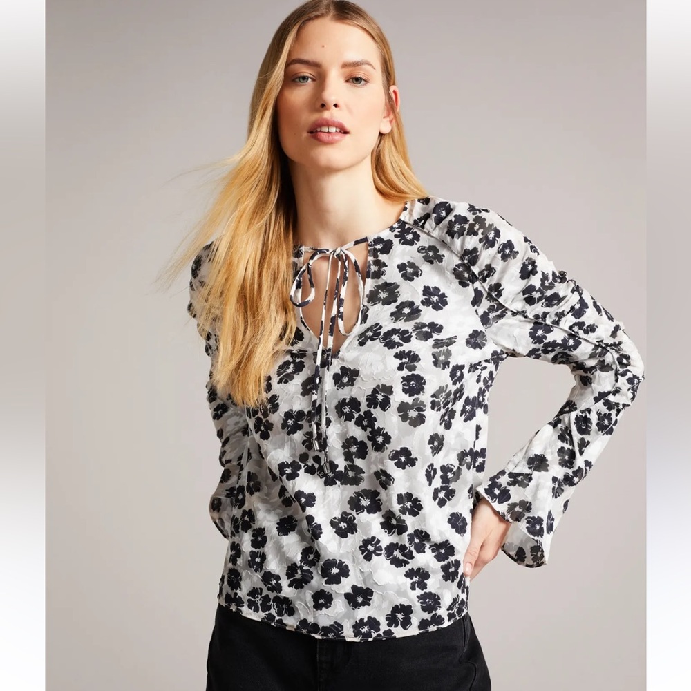 Ted Baker blouse. Size 2. Worn once